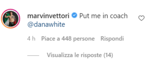 Marvin Vettori lancia la sfida a Jake Paul
