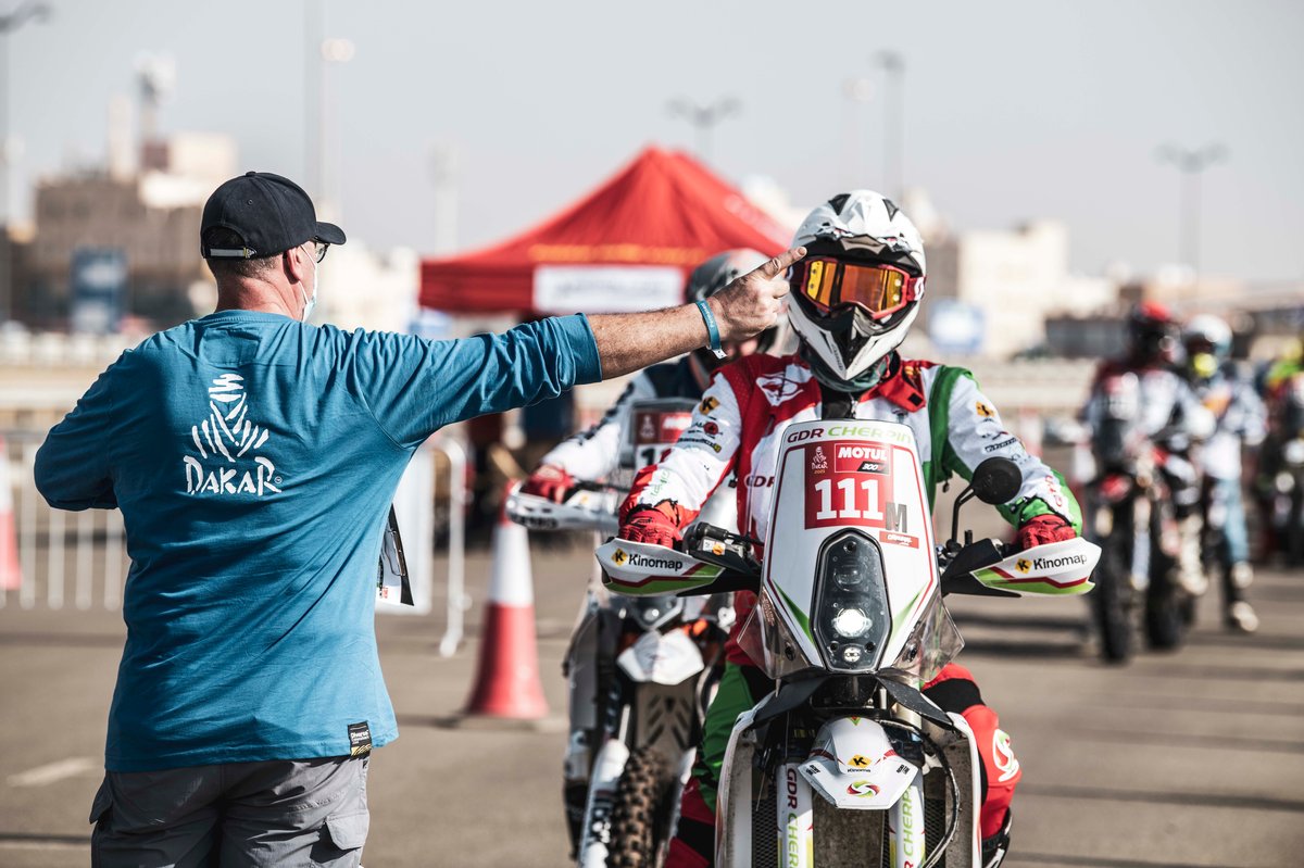 Dakar: Pierre Cherpin è morto questa notte Pierre Cherpin alla partenza della Dakar 2021
