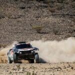 Carlos Sainz in azione durante la tappa odierna