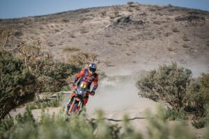 Dakar 2021: Price Toby impegnato nella tappa