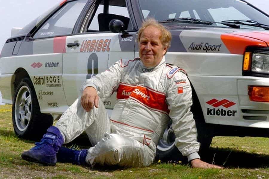 Hannu Mikkola è morto a 78 anni Hannu Mikkola con la sua AUDI
