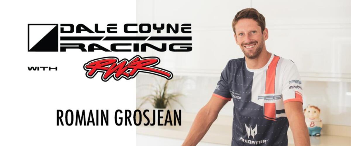 Romain Grosjean firma per Dale Coyne Racing Romain Grosjean firma per Dale Coyne Racing