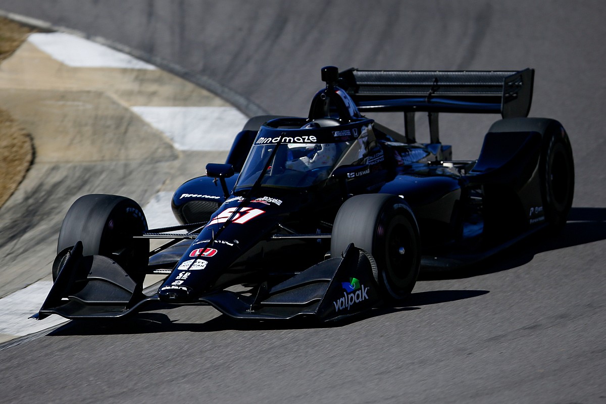 Romain Grosjean ha provato la IndyCar Romain Grosjean ha provato la IndyCar