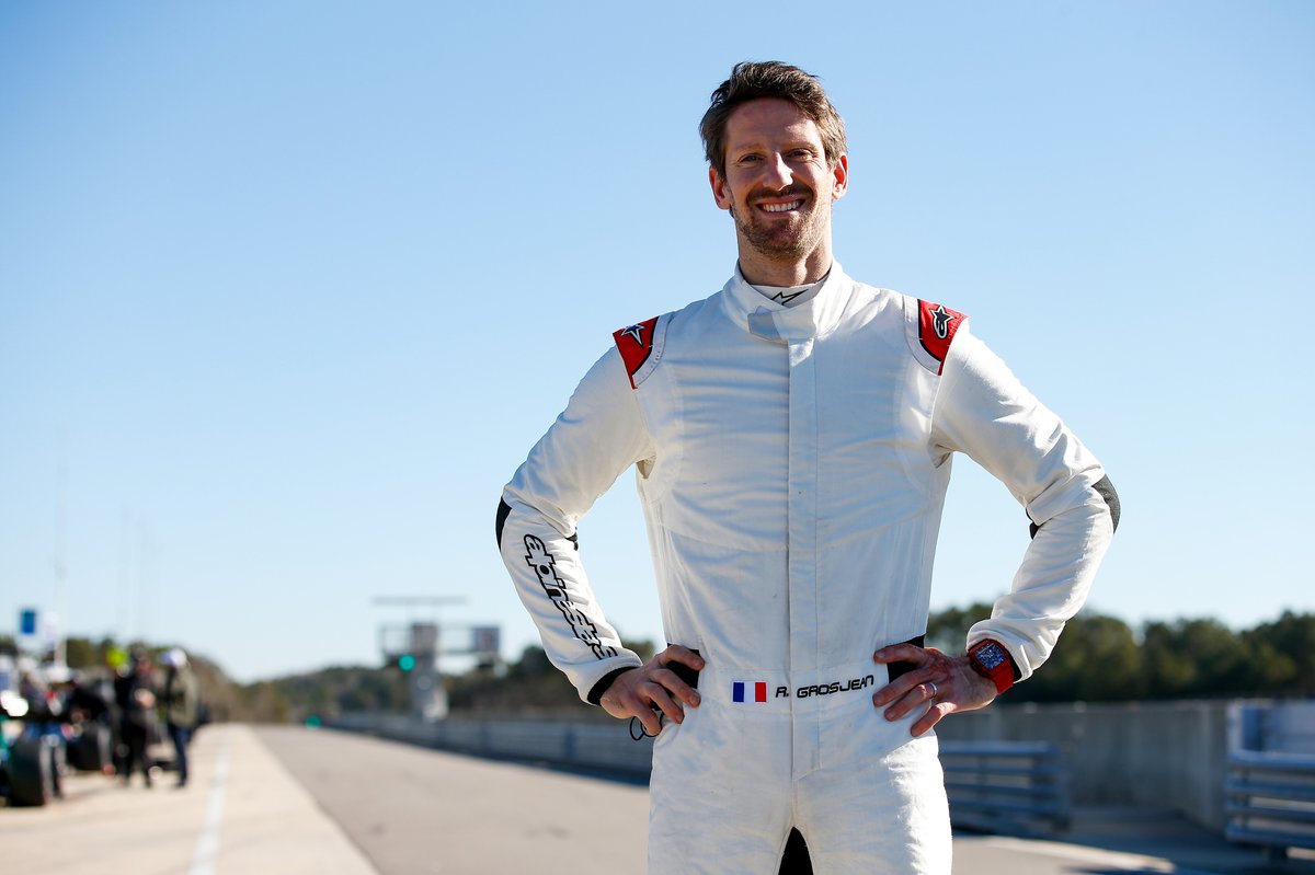 Romain Grosjean ha provato la IndyCar Romain Grosjean ha provato la IndyCar