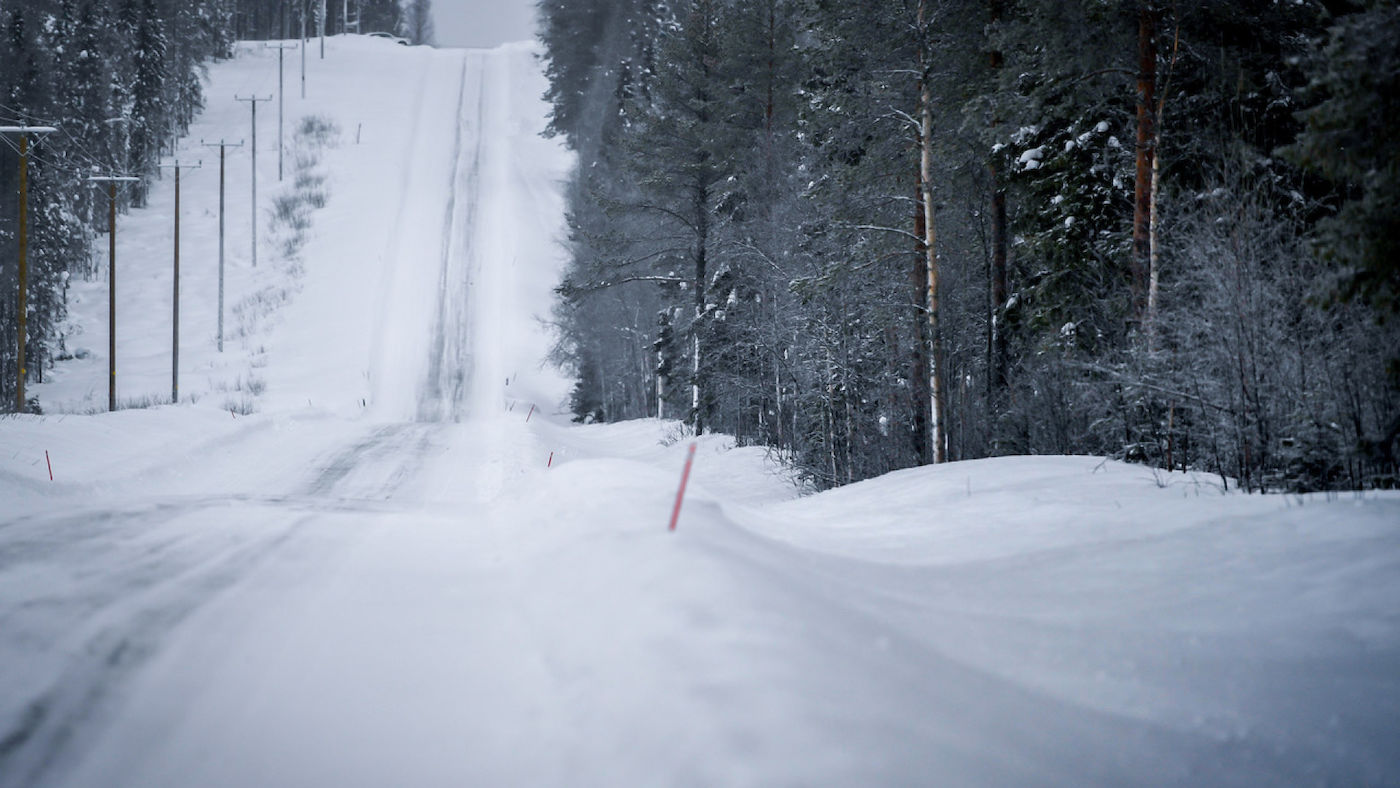 Rally di Finlandia: uno dei tipici scenari