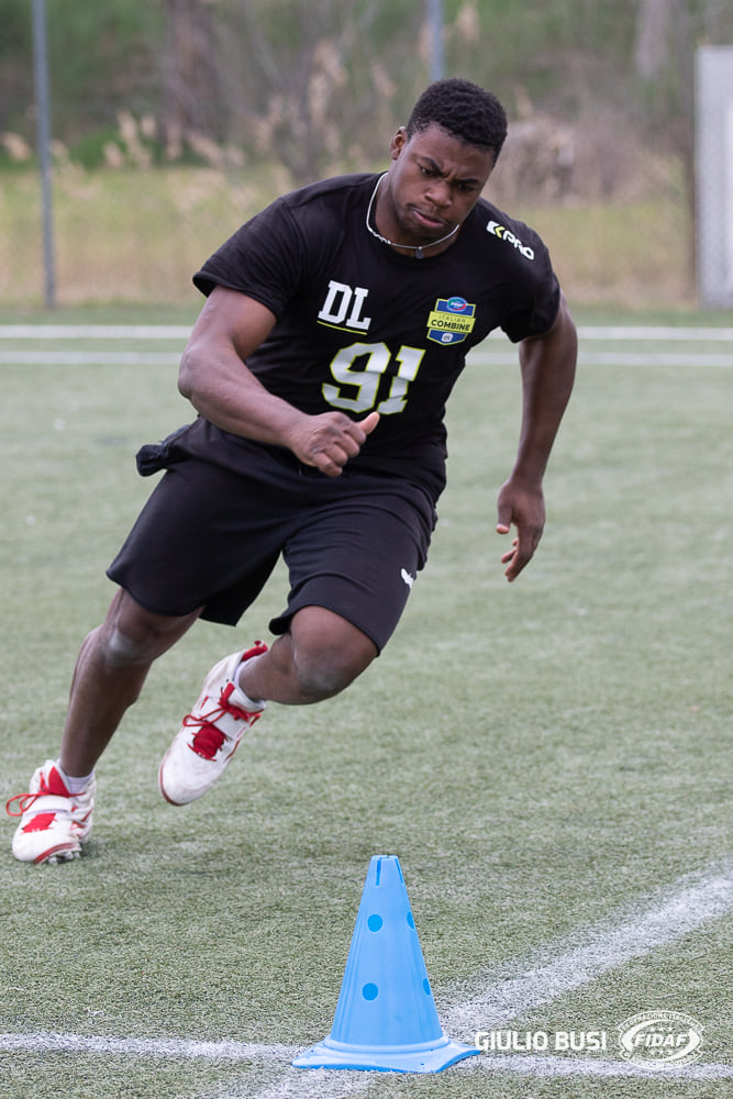Successo per la seconda combine FIDAF-CFL Destiny Giuliani si è contraddistinto durante il Combine