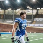 Max Pircher continua la sua preparazione verso l'NFL Draft (fonte immagine: goinvaders.com)