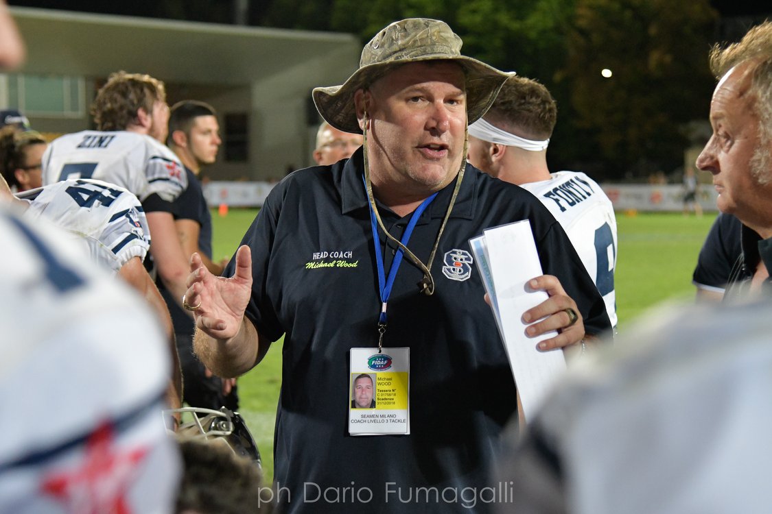 Intervista a Michael Wood, Coach dei Seamen Milano Michael Wood è sicuro di poter ripetere una grande stagione con i Seaman Milano