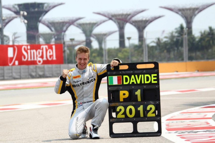 Intervista a Davide Valsecchi: Il cambiamento in F1 è fondamentale Davide Valsecchi campione del mondo GP2 nel 2012