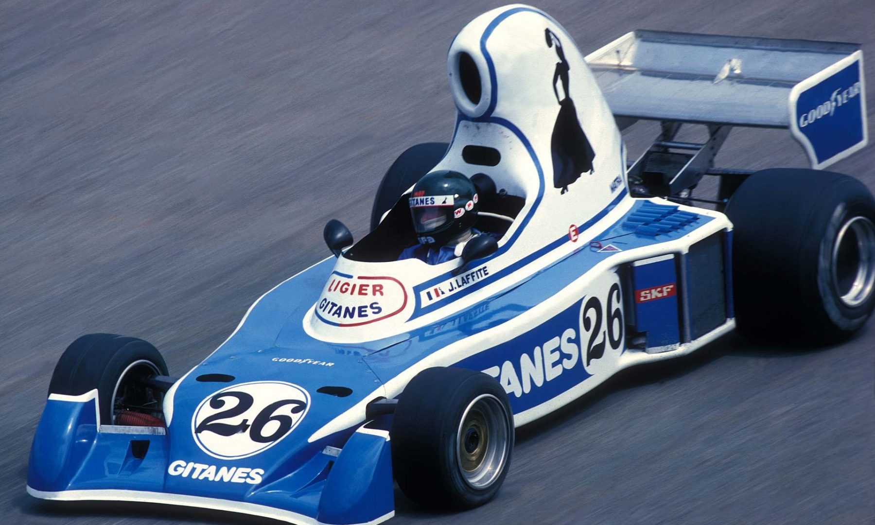 Alpine spiega l'ingombrante airbox 2021 Alpine: l'airbox sembra un ritorno agli anni 70 come questa Ligier JS5