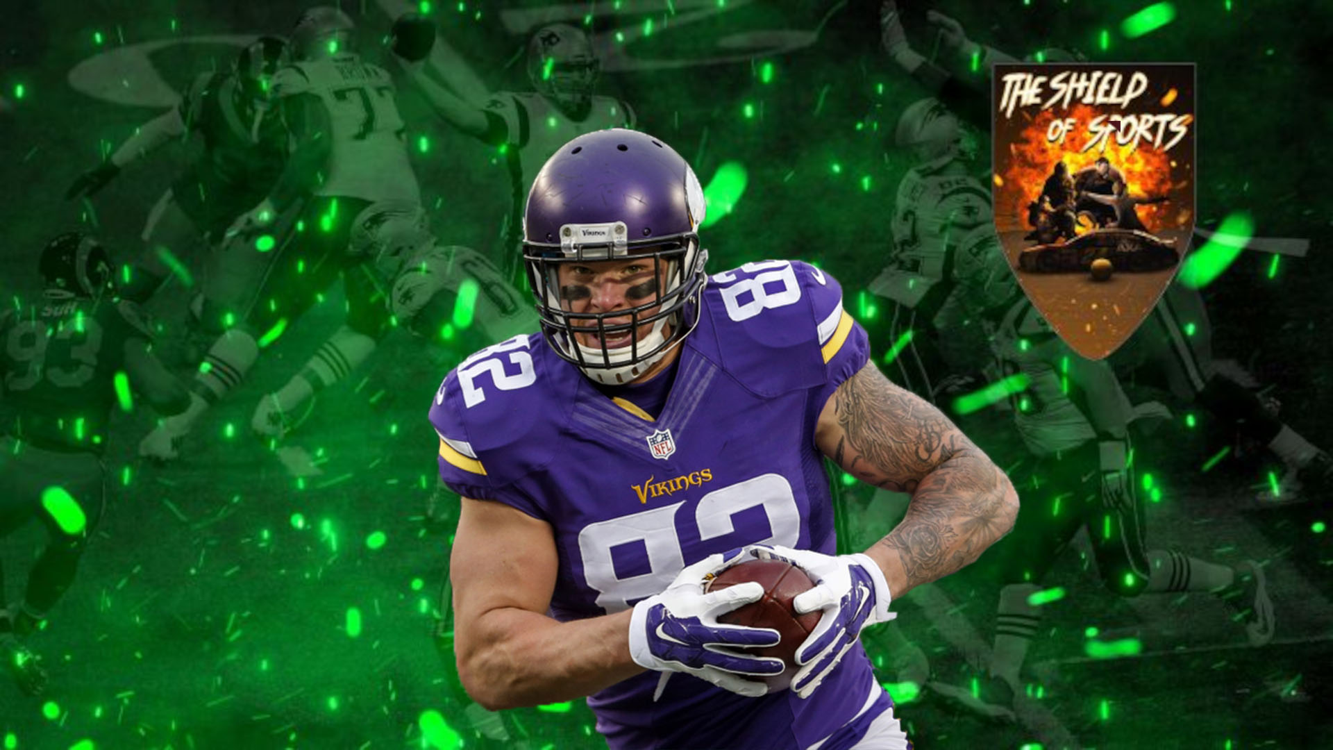Kyle Rudolph firma per i New York Giants