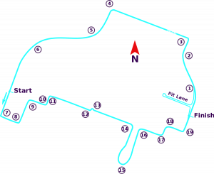 La mappa del E-Prix di Roma