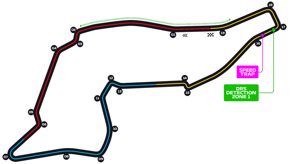 Gp Emilia Romagna: cartina Imola