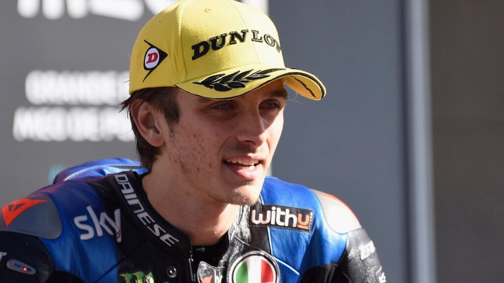 Luca Marini correrà con una livrea tricolore al Mugello