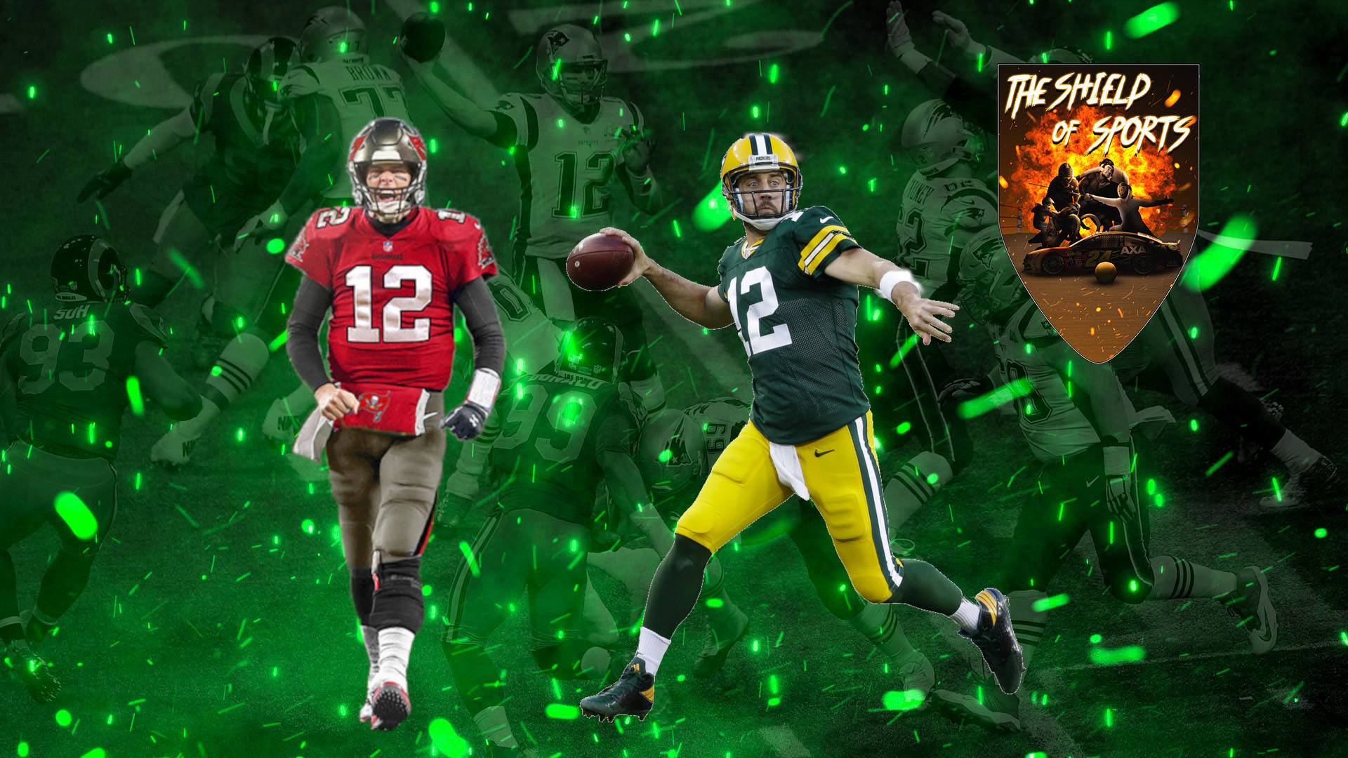 Brady vs Rodgers non si ferma fuori dalla NFL