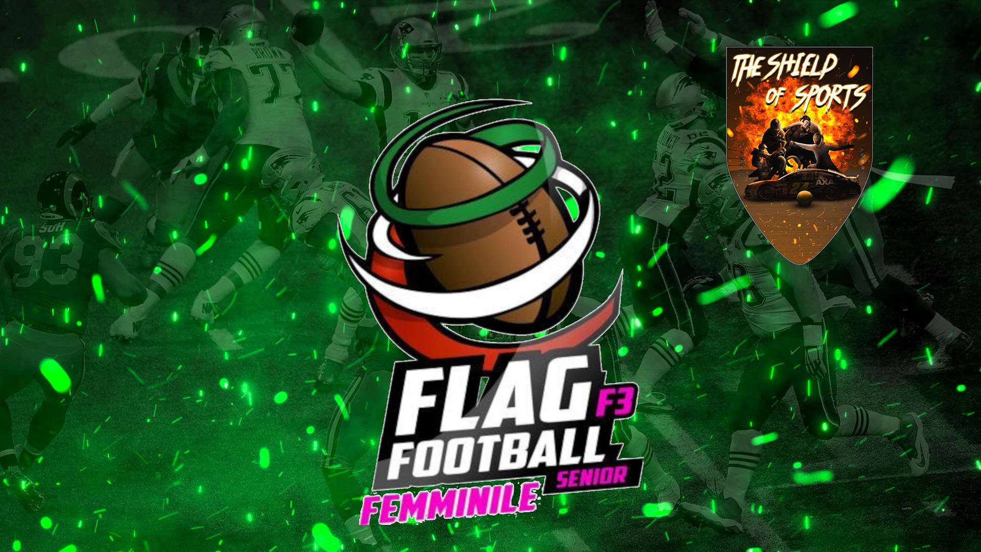 Flag Football F3: Pink Elephants Catania regine d'Italia