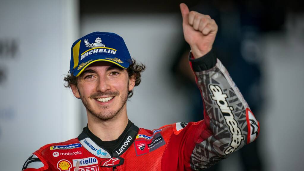 Francesco Bagnaia rinnova con la Ducati per altri 2 anni
