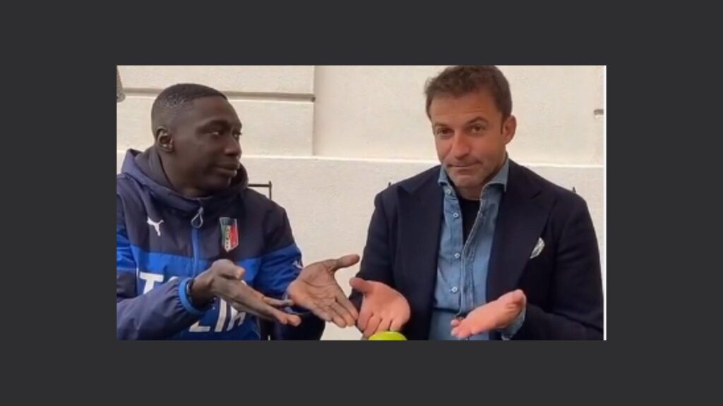 Khaby Lame ed Alessandro Del Piero, un'amicizia virale