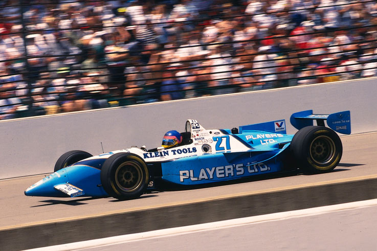Jacques Villeneuve alla 500 miglia di Indianapolis del 1995