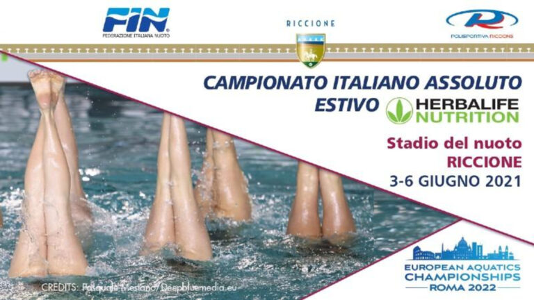 Campionato assoluto Herbalife di nuoto sincronizzato al via