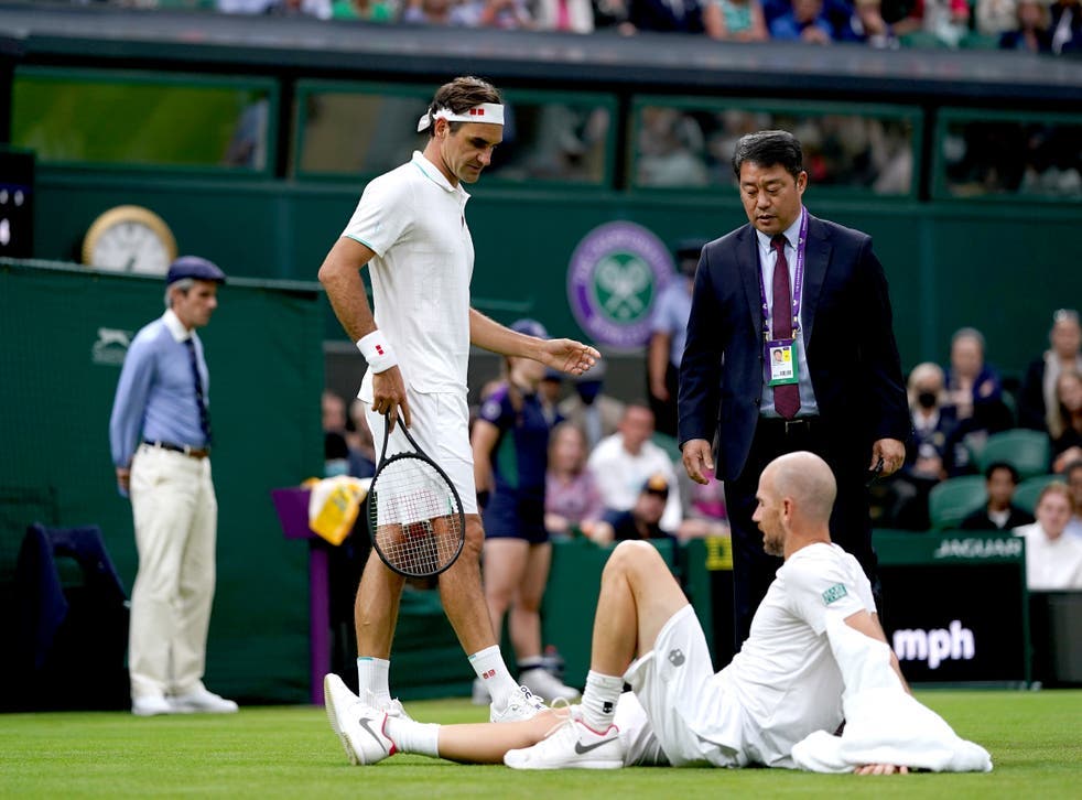 Wimbledon: Federer vince il 1° set ma poi rischia grosso