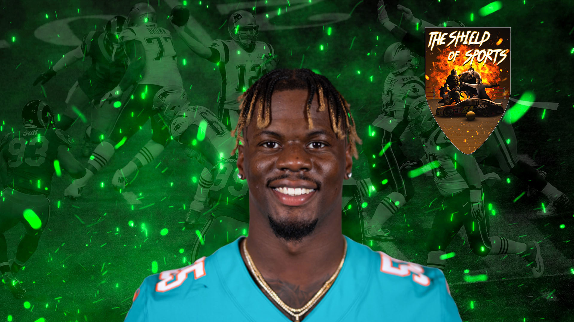 Jerome Baker estende con i Dolphins