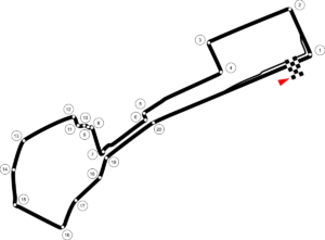 Il circuito di Baku, sede del GP dell'Azerbaijan