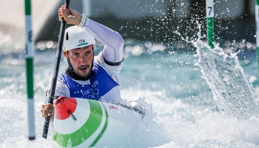 Canoa slalom K1 senza De Gennaro in finale Canoa slalom K1 senza De Gennaro in finale