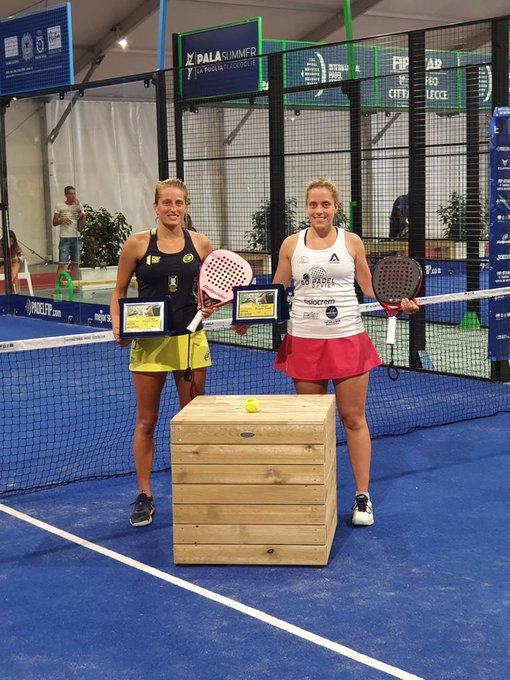 Padel: 1° Trofeo Città di Lecce 1° Trofeo Città di Lecce conclusosi con Chiara Pappacena e Giorgia Marchetti vittoriose