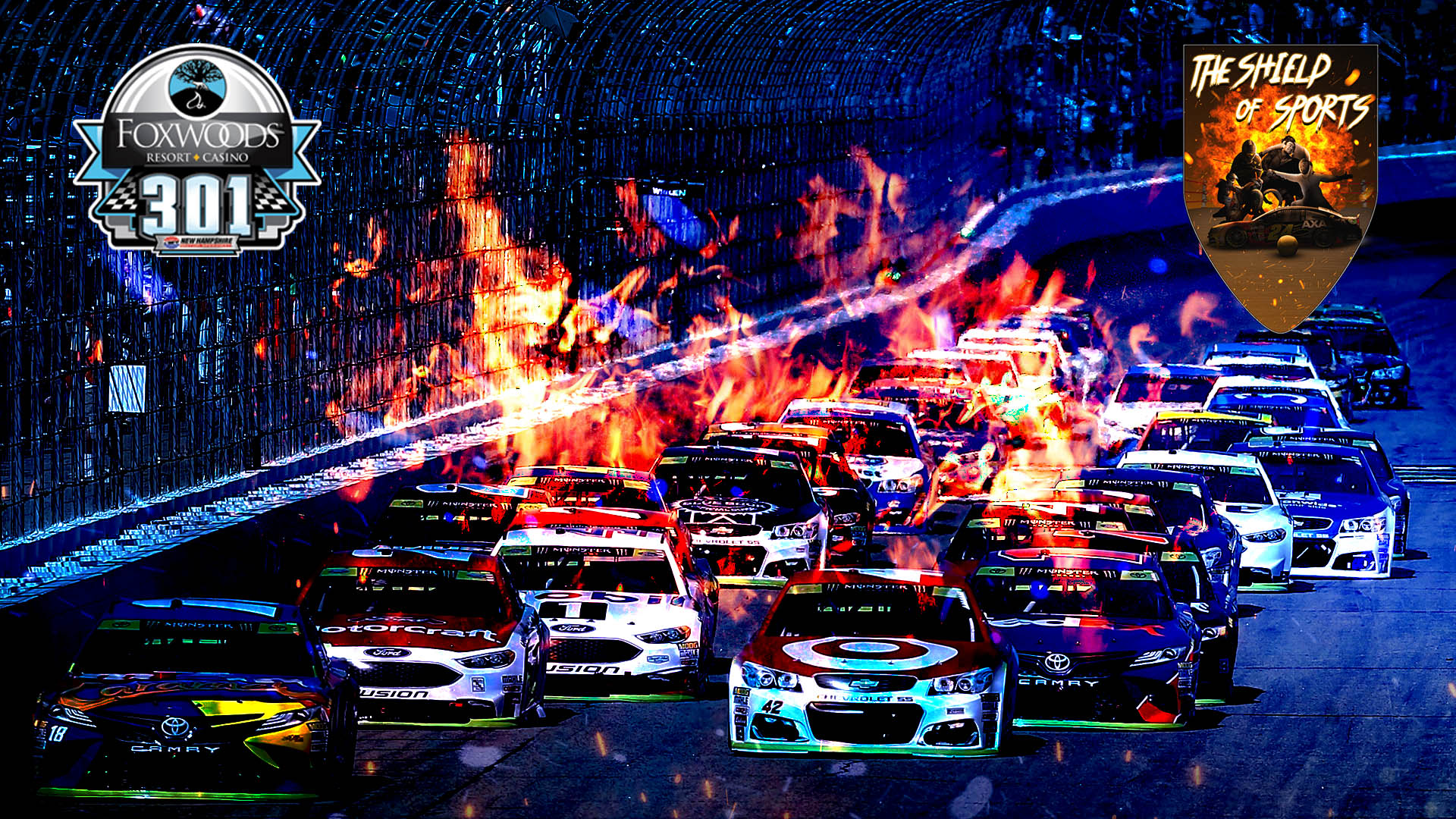 NASCAR: Aric Almirola fa sua la Foxwoods 301