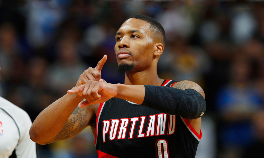 Damian Lillard è arrivato ai PlayOff NBA 2021 con i suoi Portland