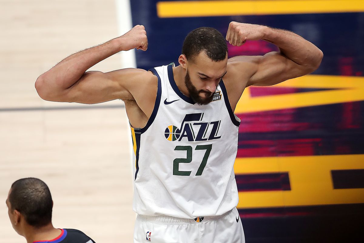 Rudy Gobert ha aiutato Mitchell a portare i Jazz ai Playoffs NBA 2021