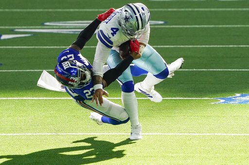 Dak Prescott in copertina su Sports Illustrated di Settembre 2021 Il momento dell'infortunio di Dak Prescott
