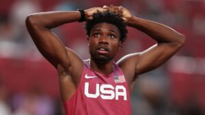 Tokyo 2020: i Flop delle Olimpiadi In foto Noah Lyles, il favorito per i 200 metri delude