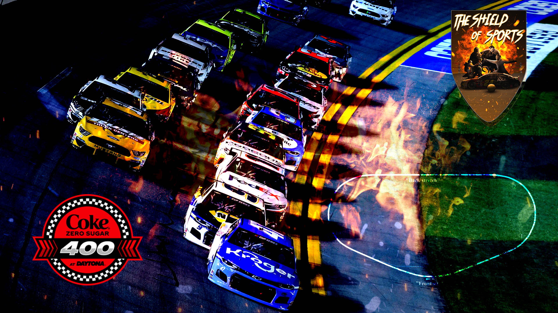 Daytona Coke Zero Sugar 400 Anteprima NASCAR