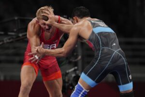 Kyle Dake non riesce a vincere la medaglia d'oro nella lotta libera