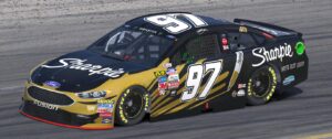 Kurt Busch: 750 presenze in NASCAR Il Paint Scheme usato da Kurt Busch nell'anno del titolo, il 2004