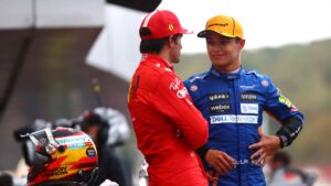 Lando Norris e Carlos Sainz saranno i due piloti in prima fila al GP Russia 2021 (Crediti: Getty Images)