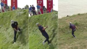 Ryder Cup 2021: Jordan Spieth finisce quasi nel lago Michigan Ryder Cup 2021:Jordan Spieth finisce quasi nel lago Michigan