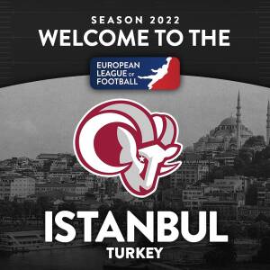 ELF 2022: Gli Istanbul Rams saranno l'ultima franchigia Il nuovo logo degli Istanbul Rams (Crediti: ELF/Facebook)