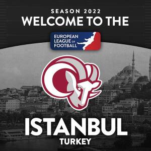 Il nuovo logo degli Istanbul Rams (Crediti: ELF/Facebook)