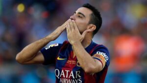 Xavi torna al Camp Nou dopo sei anni in Qatar (Crediti: Associated Press)