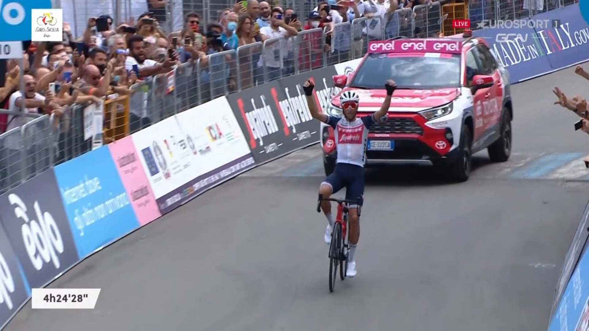 Giro di Sicilia 2021 vinto da Vincenzo Nibali