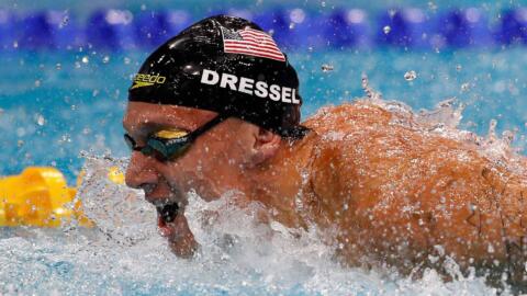 Atleta dell'anno 2021 è Caeleb Dressel per la USA Swimming