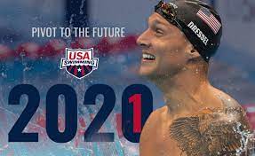 Atleta dell'anno 2021 è Caeleb Dressel per la USA Swimming Atleta dell'anno 2021 è Caeleb Dressel per la USA Swimming