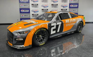 Team Hezeberg correrà alcune tappe della NASCAR Cup Series 2022 La livera della nuova Ford Mustang che verrà utilizzata dal Team Hezeberg (Crediti: Racer.Com)