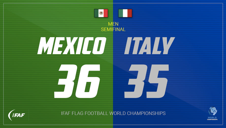 Messico Vs Italia: 36-35 Il sogno sfuma per un solo punto Messico Vs Italia: 36-35 Il sogno sfuma per un solo punto