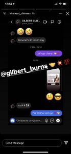 Chimaev Burns