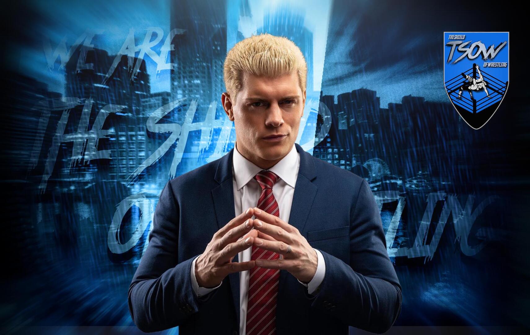 Cody Rhodes è un free agent Cody Rhodes è un free agent