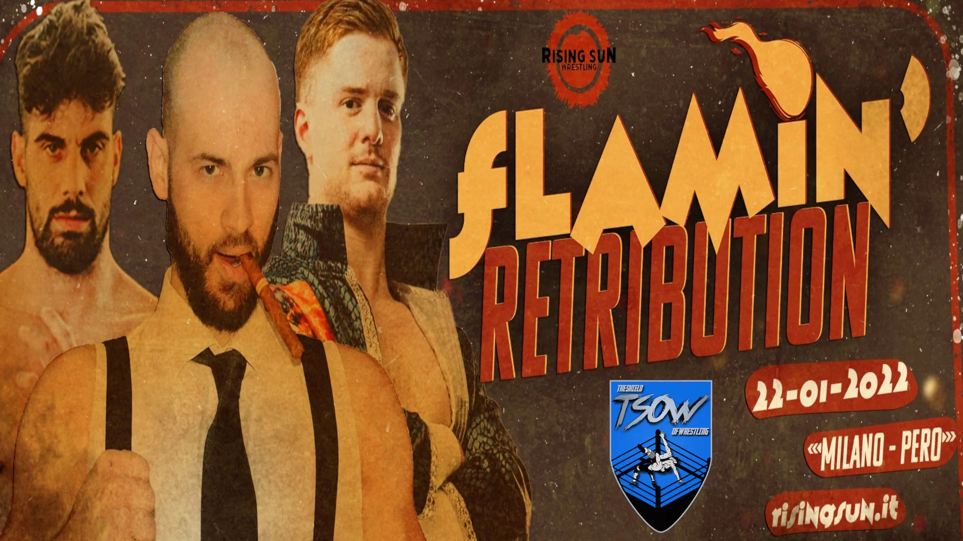 Alessandro Corleone ancora campione a Flamin’ Retribution Alessandro Corleone ancora campione a Flamin’ Retribution